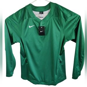 Nike Softball/Baseball Mens Green Sz Small Jacket